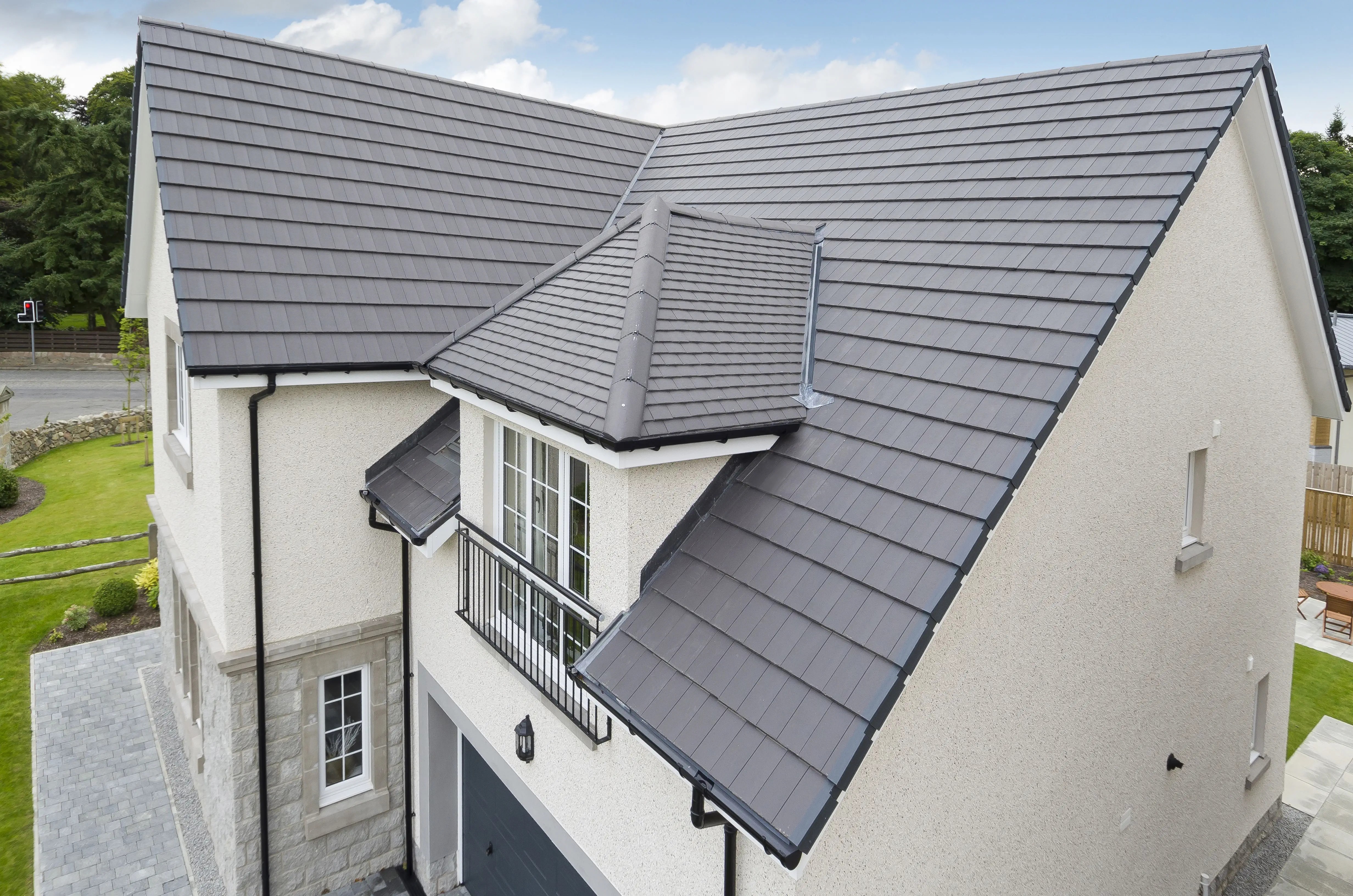 New Roof Tile Installation