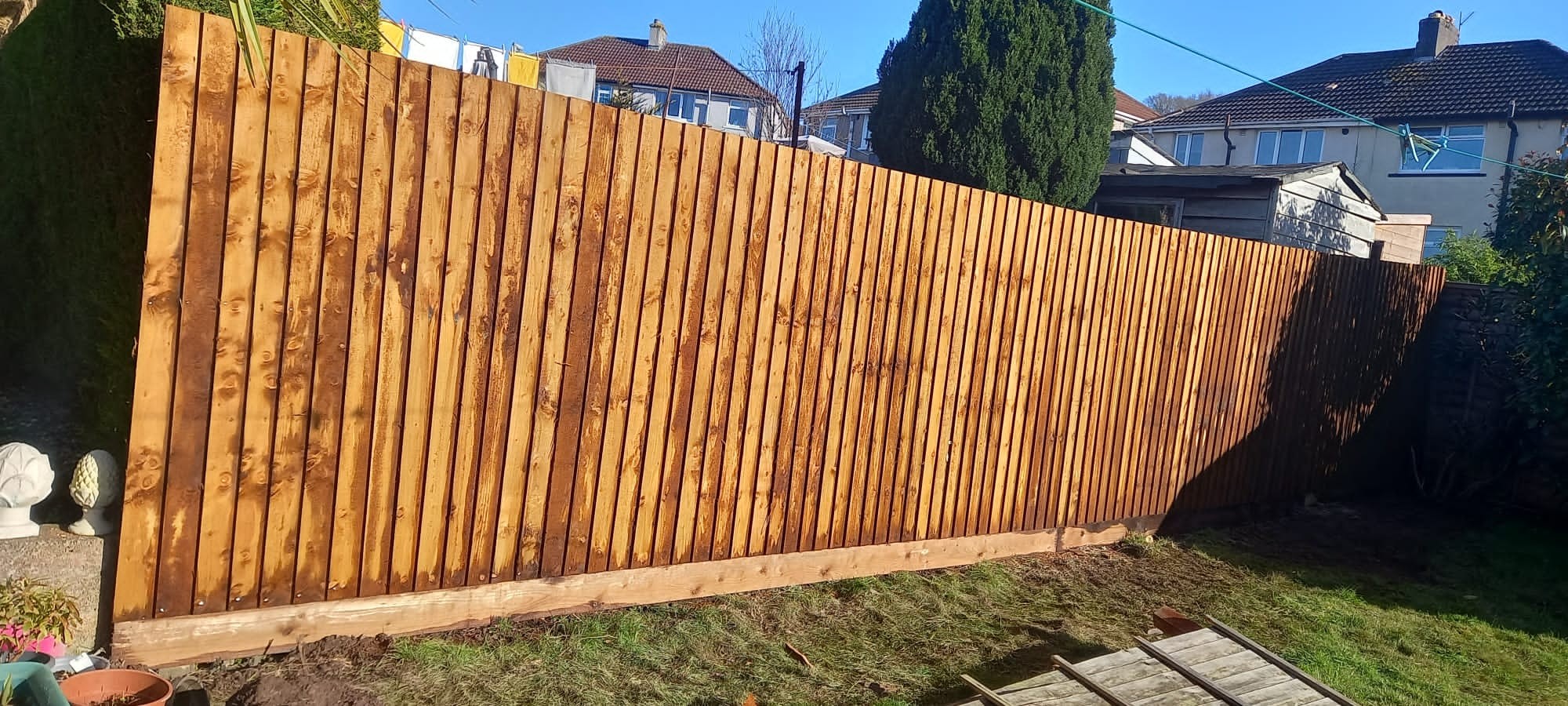 Garden Fence Installation