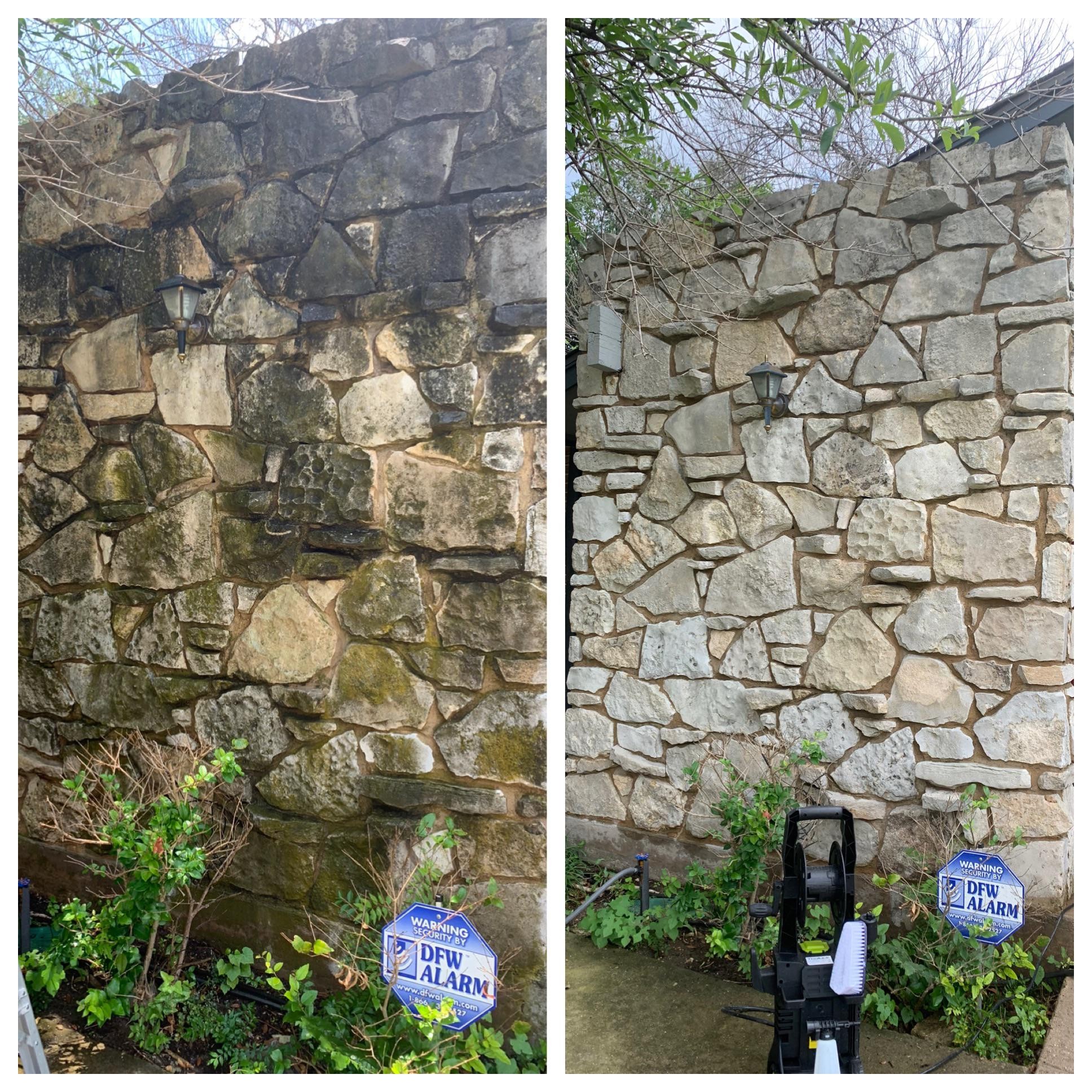 Stone Steps Cleaned